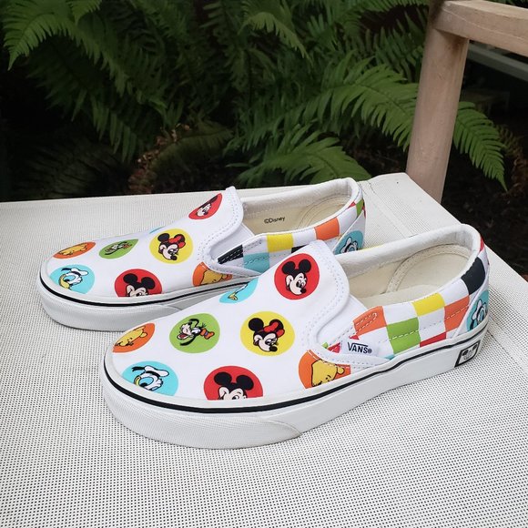 Vans x Disney World 50th Anniversary Classic Slip-On Sneakers - Picture 7 of 16